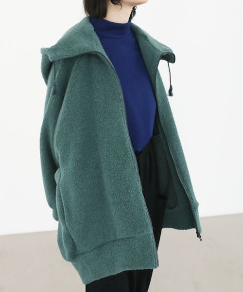 VUy.ヴウワイ.woolrich big hoody vuy-a22-k04[GREEN]