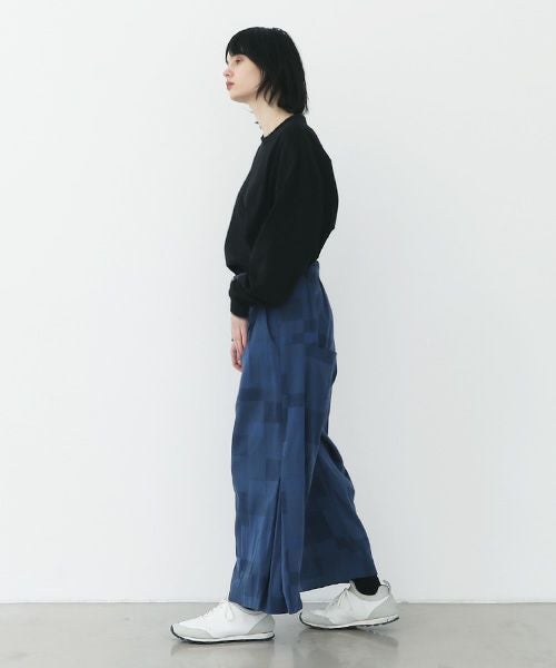 VUy.ヴウワイ.box slit psnts vuy-a22-p02[BLUE]_