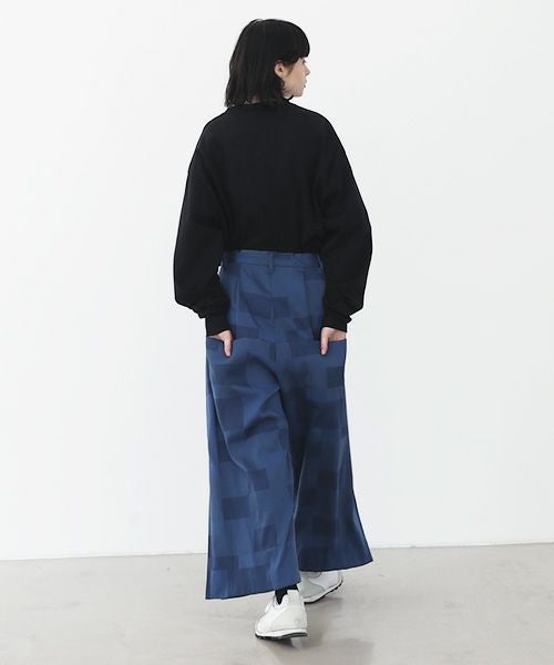 VUy.ヴウワイ.box slit psnts vuy-a22-p02[BLUE]_