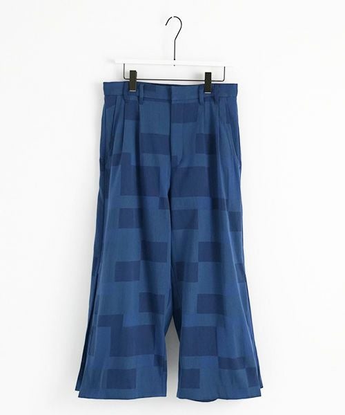 VUy.ヴウワイ.box slit psnts vuy-a22-p02[BLUE]_