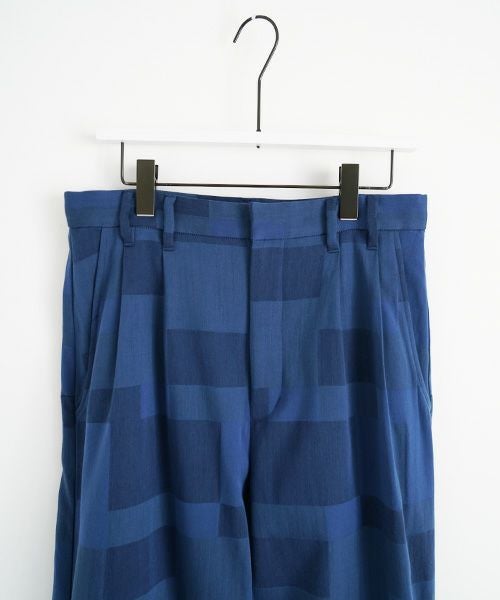 VUy.ヴウワイ.box slit psnts vuy-a22-p02[BLUE]_