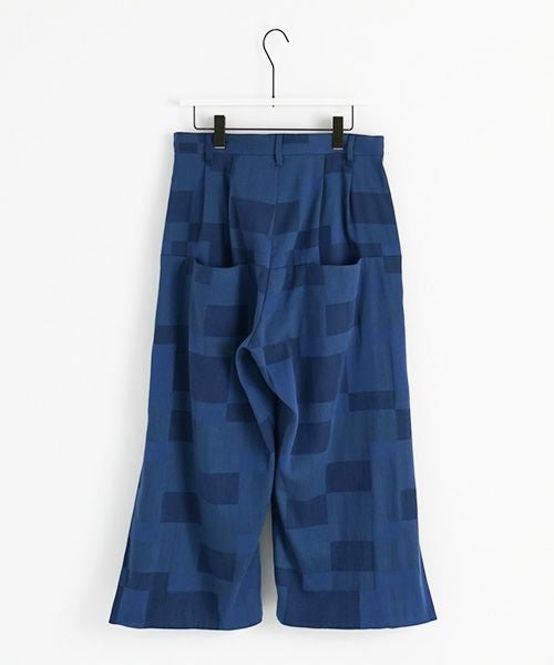 VUy.ヴウワイ.box slit psnts vuy-a22-p02[BLUE]_