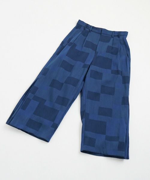 VUy.ヴウワイ.box slit psnts vuy-a22-p02[BLUE]_