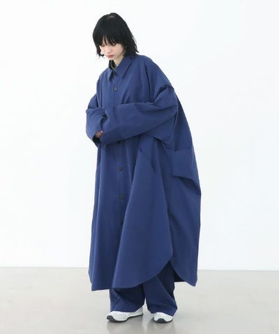 VUy.ヴウワイ.long coat vuy-a22-c01[BLUE]_