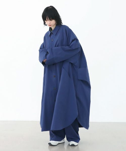 VUy.ヴウワイ.long coat vuy-a22-c01[BLUE]_