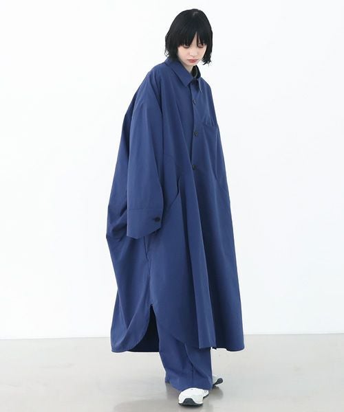 VUy.ヴウワイ.long coat vuy-a22-c01[BLUE]_