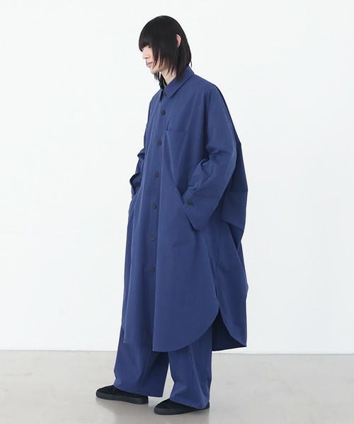 VUy.ヴウワイ.long coat vuy-a22-c01[BLUE]_
