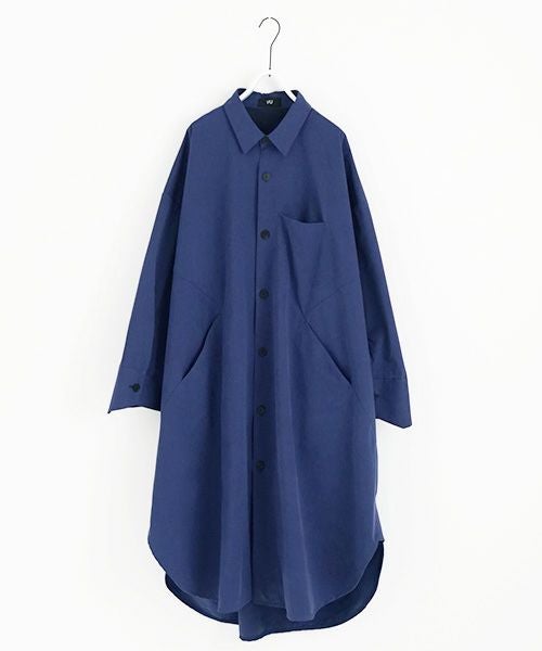 VUy.ヴウワイ.long coat vuy-a22-c01[BLUE]_