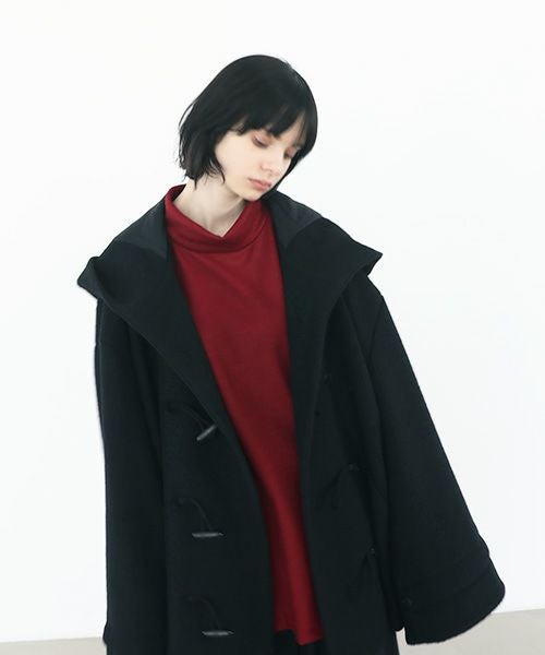 VUy.ヴウワイ.duffel coat vuy-a22-c02[BLACK]_
