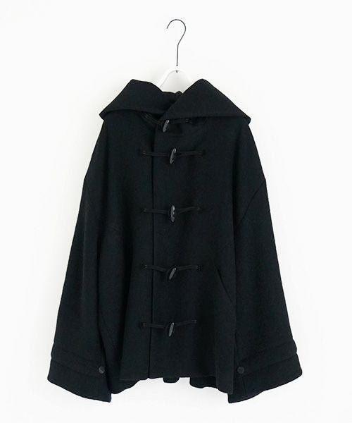 VUy.ヴウワイ.duffel coat vuy-a22-c02[BLACK]_