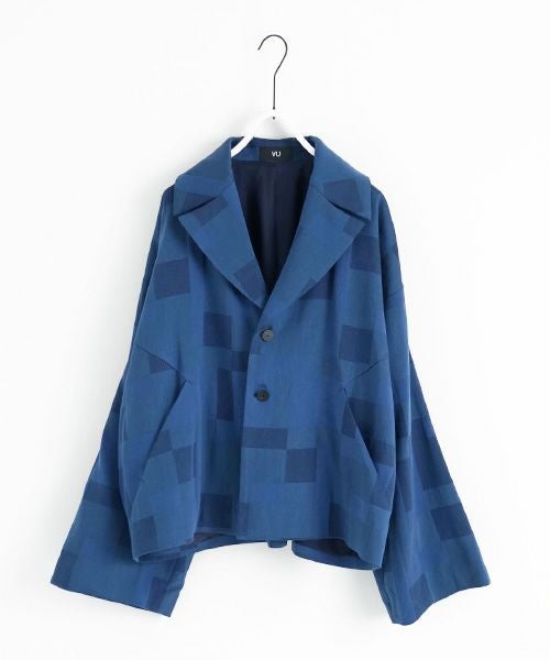 VUy.ヴウワイ.short jacket vuy-a22-j01[BLUE]_