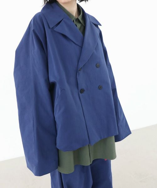 VUy.ヴウワイ.double jacket vuy-a22-j02[BLUE］_