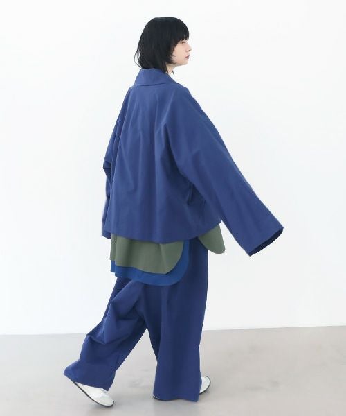 VUy.ヴウワイ.double jacket vuy-a22-j02[BLUE］_