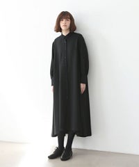 Mochi.モチ.fishtail dress [ma22-op-01/black・1]