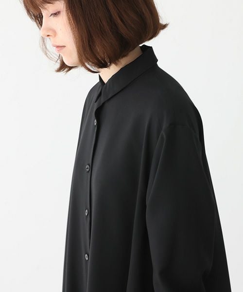 Mochi.モチ.fishtail dress [ma22-op-01/black・1]