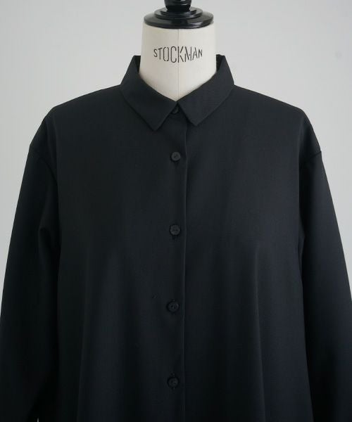 Mochi.モチ.fishtail dress [ma22-op-01/black・1]