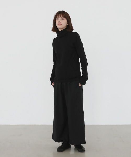 Mochi.モチ.suvin turtle-neck cut & saw [ma22-to-02]