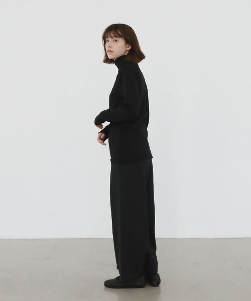 Mochi.モチ.suvin turtle-neck cut & saw [ma22-to-02]