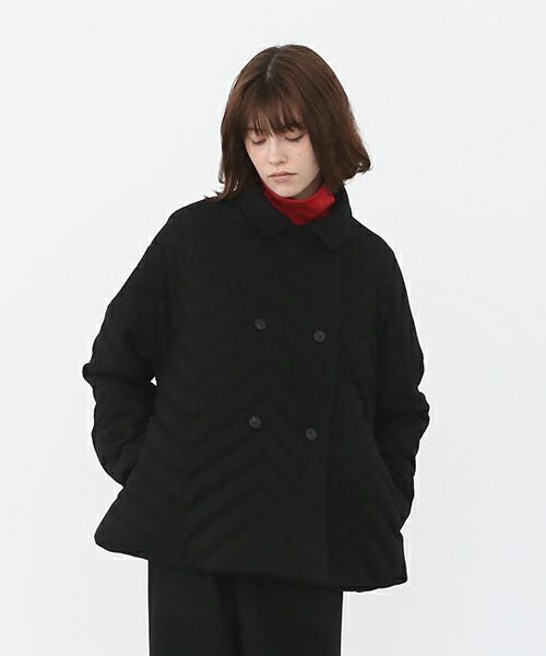 Mochi.モチ.quilted jacket [ma22-jk-02/black]