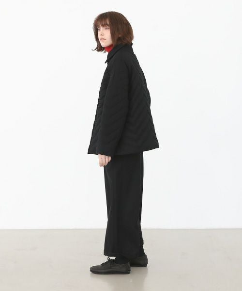 Mochi.モチ.quilted jacket [ma22-jk-02/black]