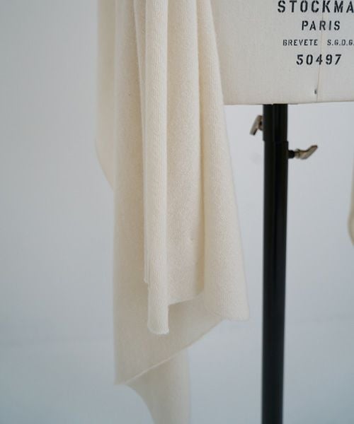 Mochi.モチ.baby cashmere stole [vm-a22-k19/off white]