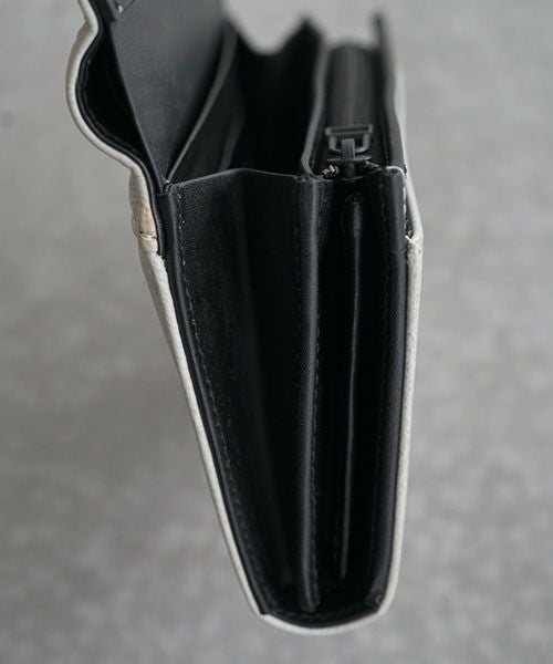 Mochi.モチ.folded wallet [ma-pro-17-/green grey]