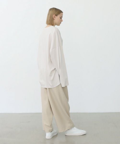 VU.ヴウ.basic long t-shirt vu-a22-t04[LIGHT GRAY]