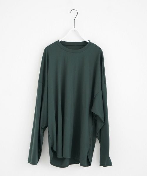 VU.ヴウ.basic long t-shirt vu-a22-t04[DARK GREEN]
