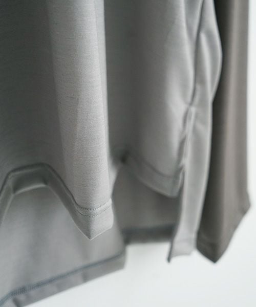 VU.ヴウ.highneck mix t-shirt vu-a22-t05[GRAY MIX]:s_