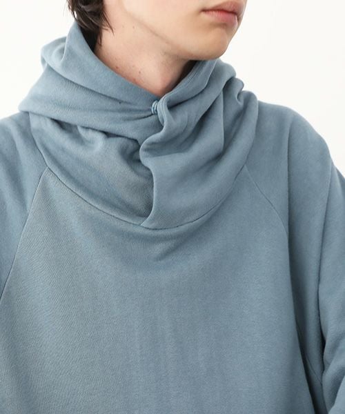 VU.ヴウ.dyed neckworm hoody vu-a22-t06[BLUE BEIGE]_