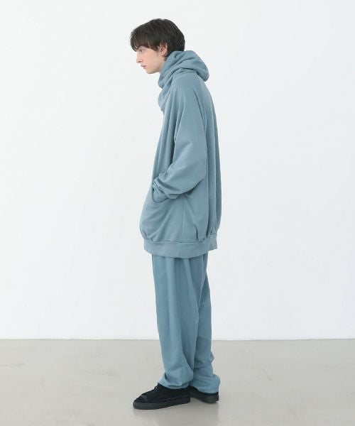 VU.ヴウ.dyed neckworm hoody vu-a22-t06[BLUE BEIGE]_