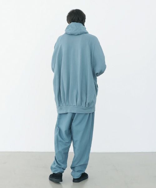 VU.ヴウ.dyed neckworm hoody vu-a22-t06[BLUE BEIGE]_