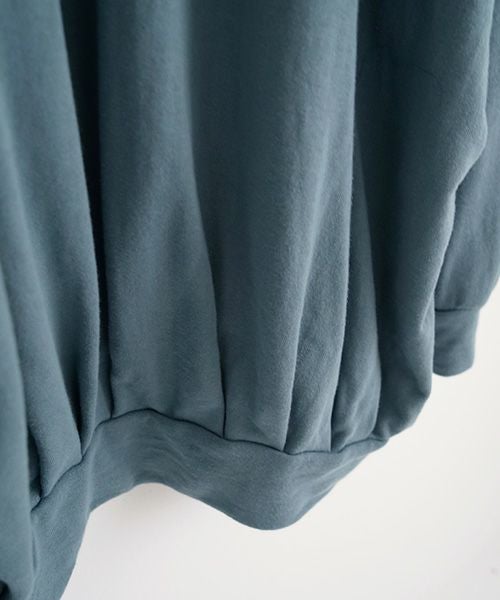 VU.ヴウ.dyed neckworm hoody vu-a22-t06[BLUE BEIGE]_