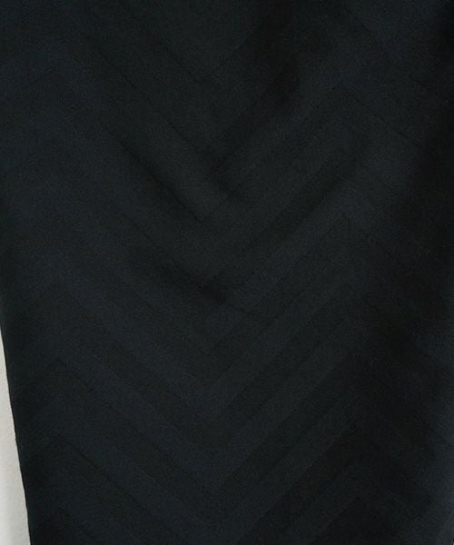 VU.ヴウ.zigzag wide easy pants vu-a22-p07[black Herringbone]:s_