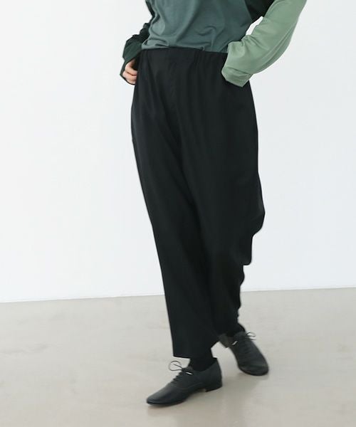 suzuki takayuki スズキタカユキ wide legged pants Ⅰ [A232-13-1/nude]