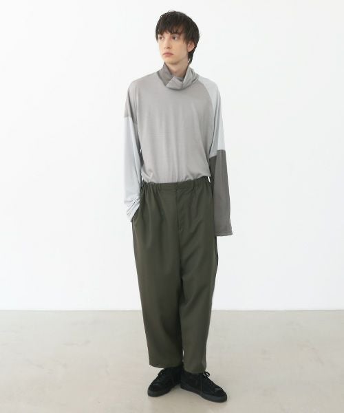 VU.ヴウ.wide easy pants vu-a22-p07[KHAKI]:s