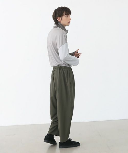 VU.ヴウ.wide easy pants vu-a22-p07[KHAKI]:s
