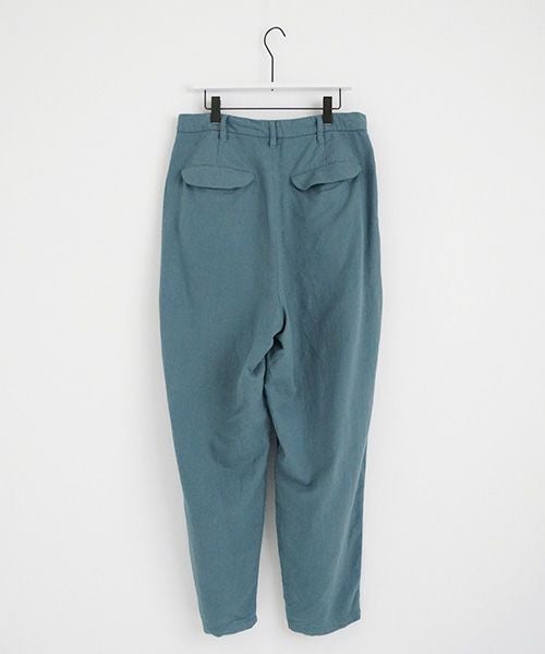 VU.ヴウ.dyed tapered pants vu-a22-p08[BLUE BEIGE]_