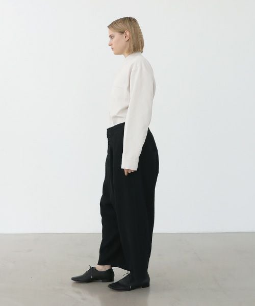 VU.ヴウ.wide silhouette pants vu-a22-p09[BLACK]