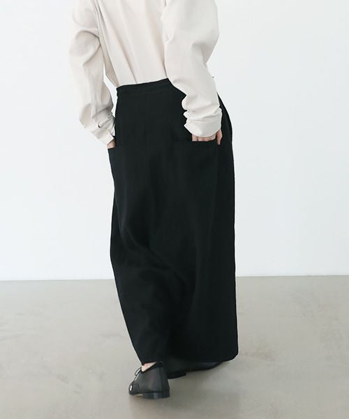 VU.ヴウ.wide silhouette pants vu-a22-p09[BLACK]