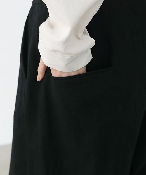 VU.ヴウ.wide silhouette pants vu-a22-p09[BLACK]