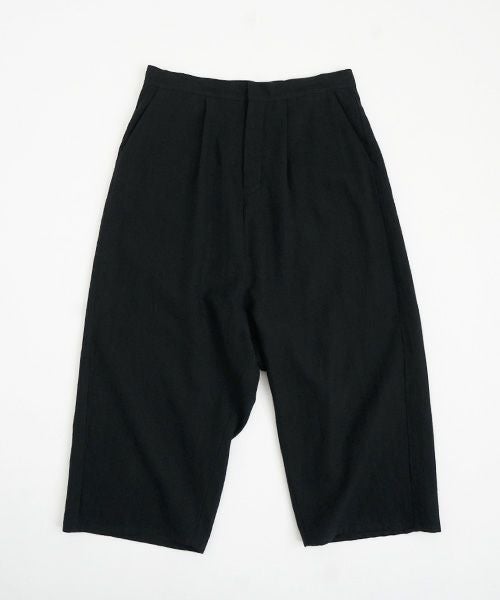 VU.ヴウ.wide silhouette pants vu-a22-p09[BLACK]
