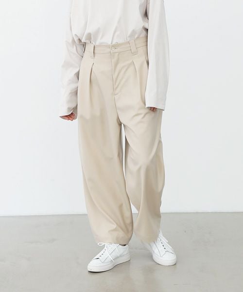 VU.ヴウ.knee wide pants vu-a22-p10[OFF WHITE]_