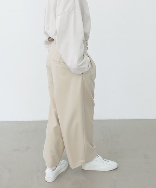 VU.ヴウ.knee wide pants vu-a22-p10[OFF WHITE]_