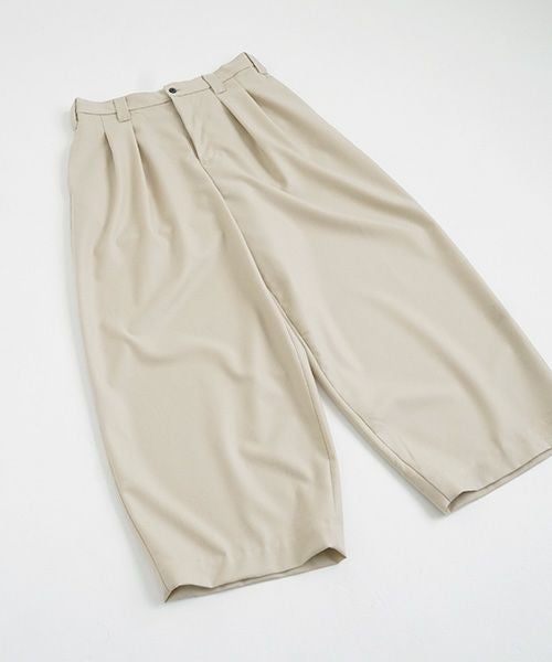 VU.ヴウ.knee wide pants vu-a22-p10[OFF WHITE]_