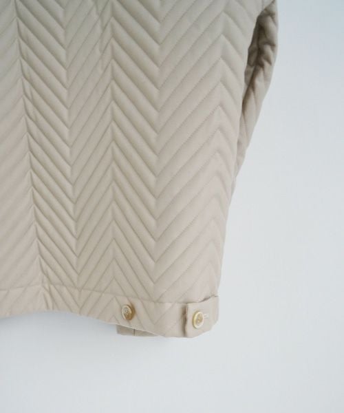 VU.ヴウ.zigzag stand collar bluson vu-a22-b12[OFF WHITE]_