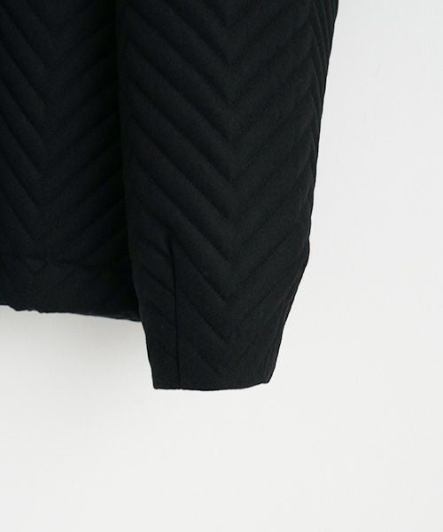 VU.ヴウ.zigzag stand collar bluson vu-a22-b12[BLACK]