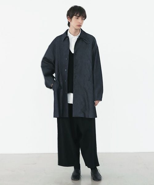 VU.ヴウ.sten collar coat vu-a22-c14[DEEP BLUE]:s_
