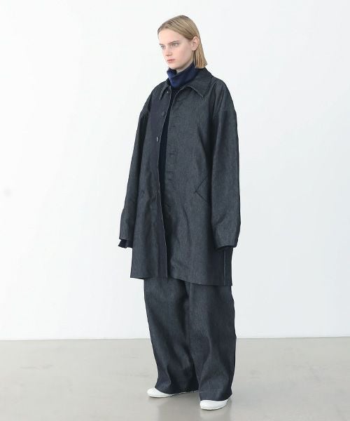 VU.ヴウ.sten collar coat vu-a22-c14[DEEP BLUE]:s_