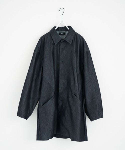 VU.ヴウ.sten collar coat vu-a22-c14[DEEP BLUE]:s_